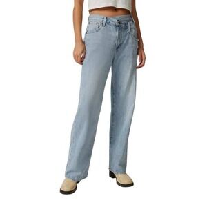 Pistola Bobbie Crossover Straight-Leg Jean in Nelson 26
